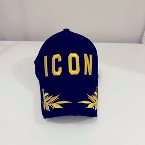 Dsquared2 embroidered baseball cap